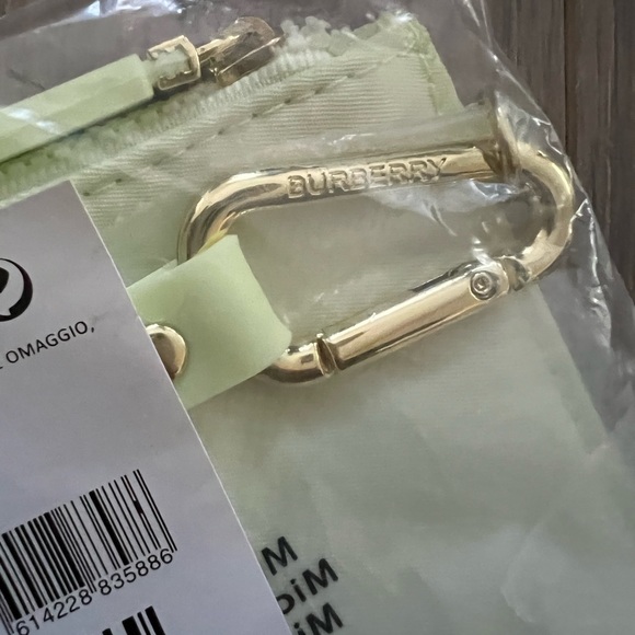 NWT Burberry Nylon Wristlet/ Clutch - Picture 3 of 3